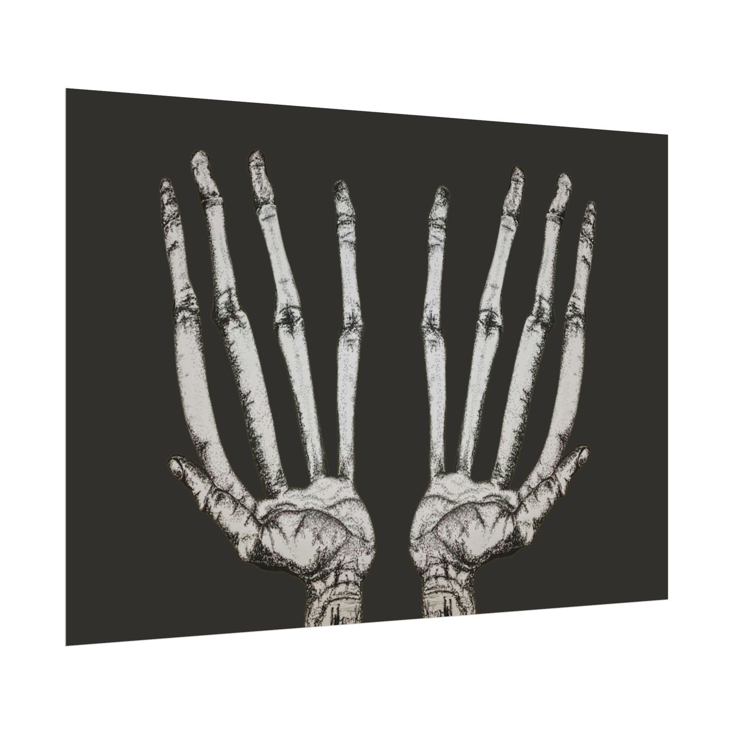 Spooky Hands Rolled Poster