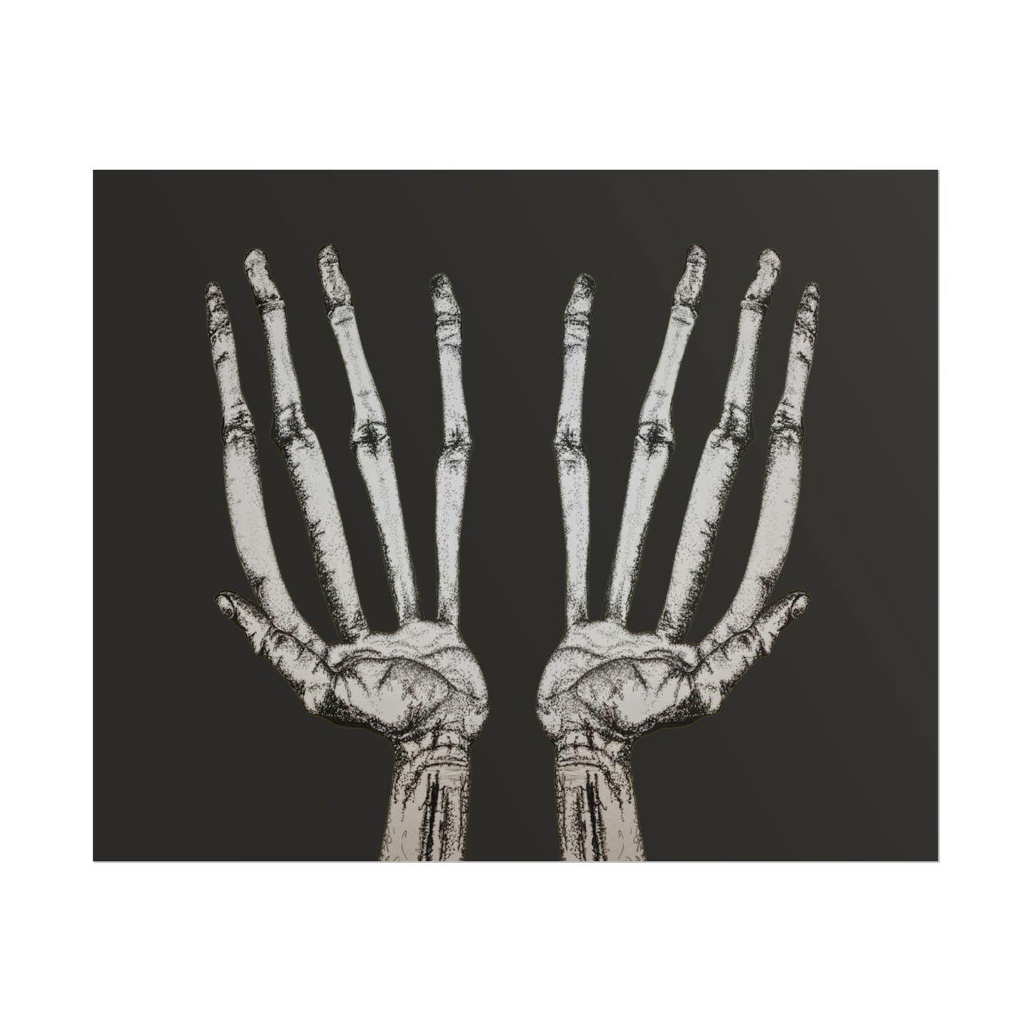 Spooky Hands Rolled Poster