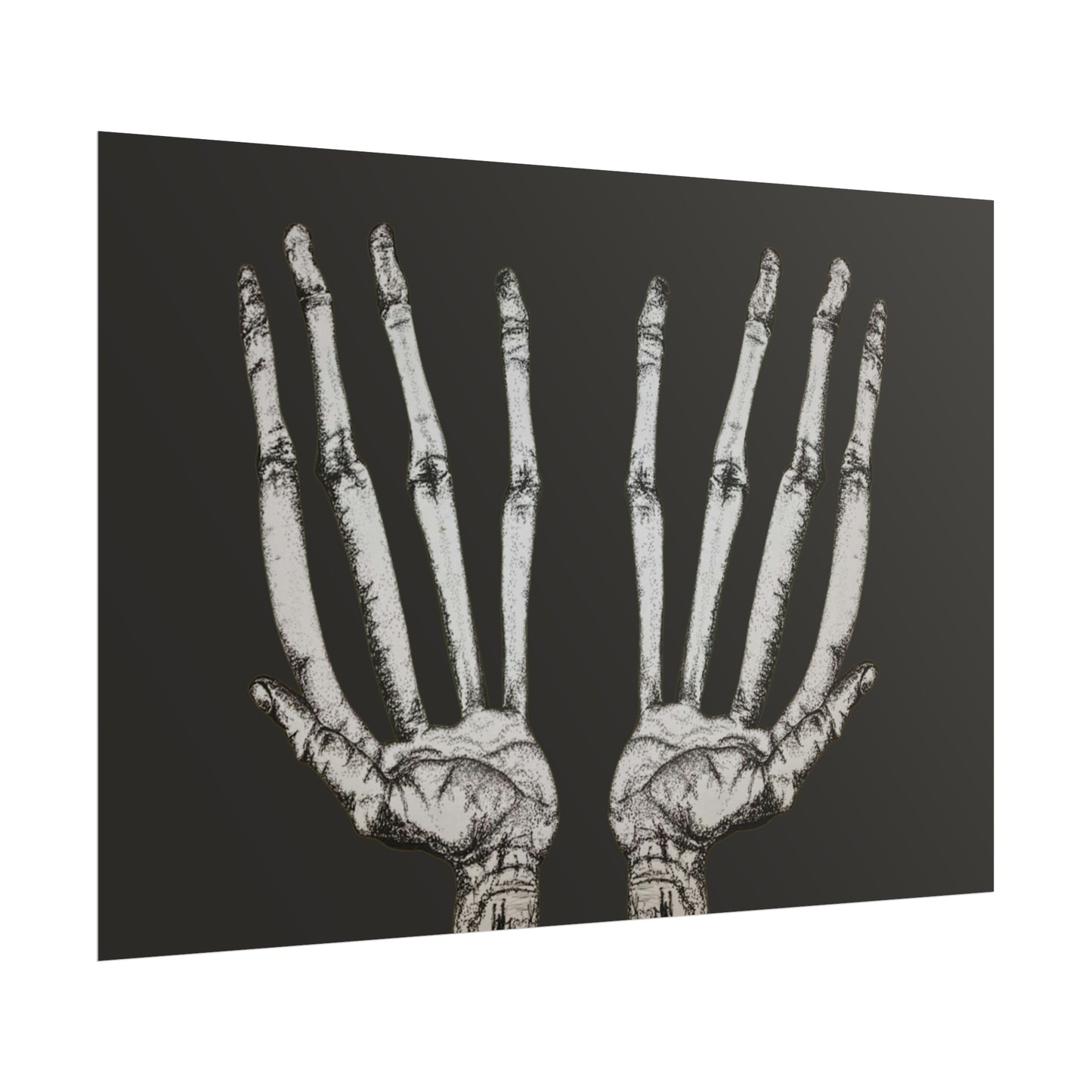 Spooky Hands Rolled Poster