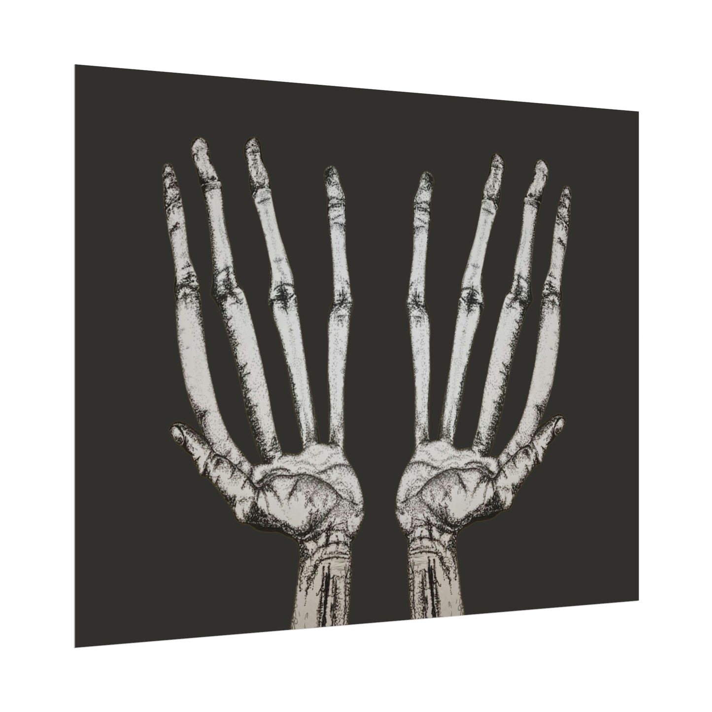 Spooky Hands Rolled Poster