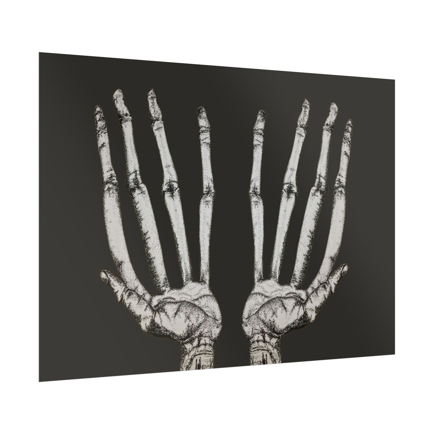 Spooky Hands Rolled Poster