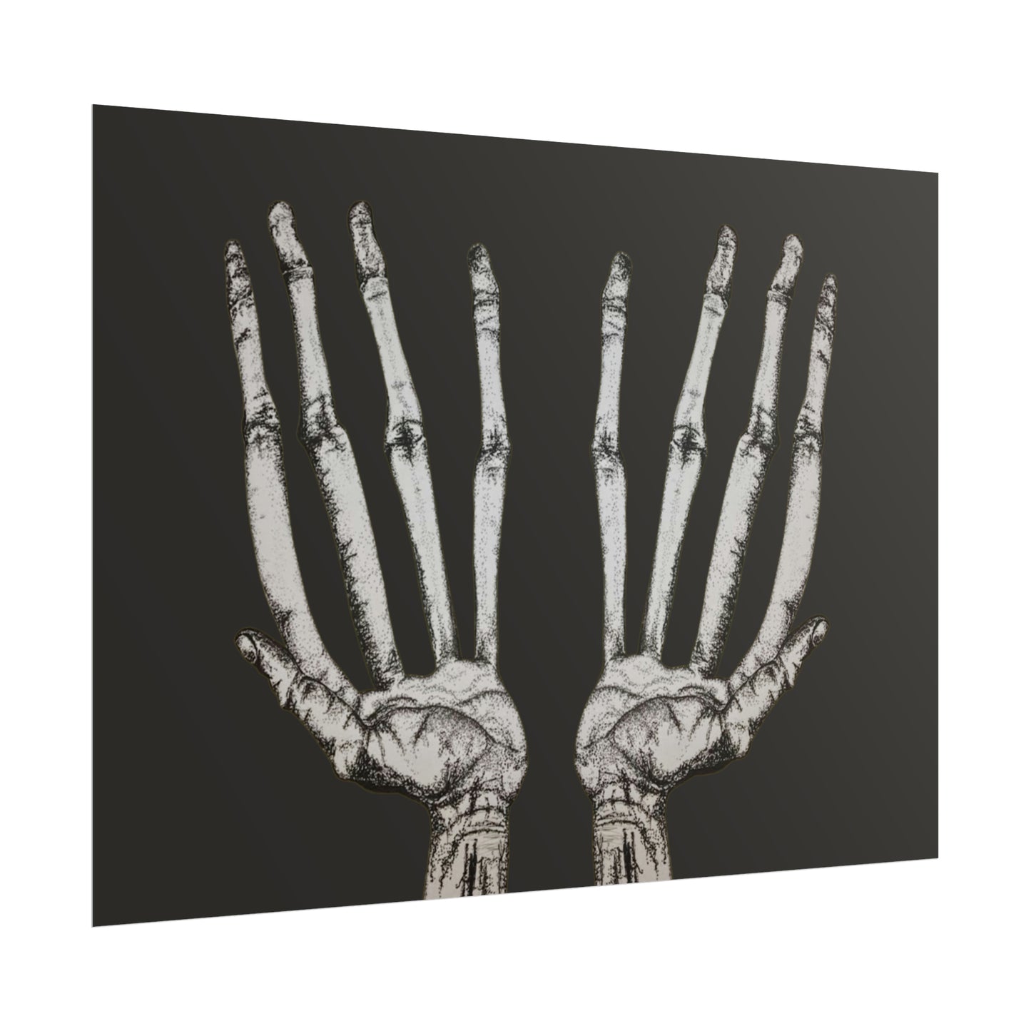 Spooky Hands Rolled Poster