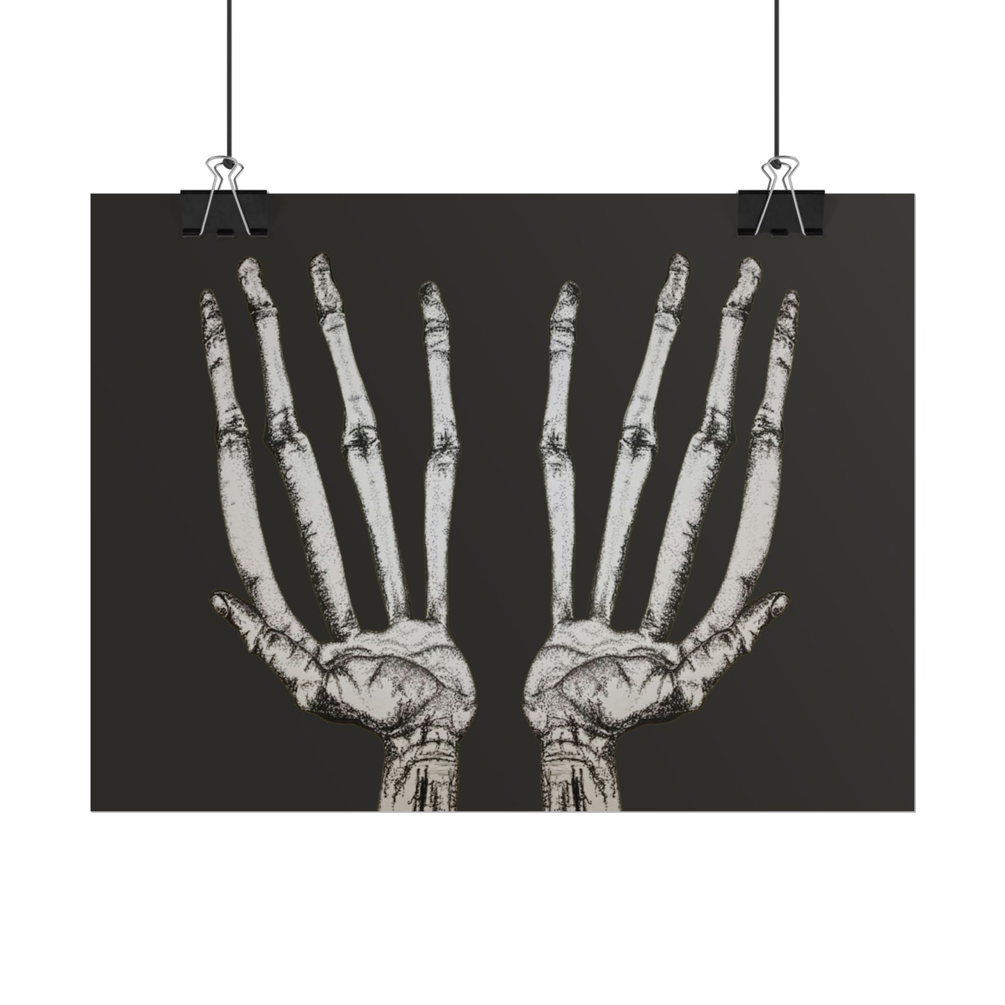 Spooky Hands Rolled Poster