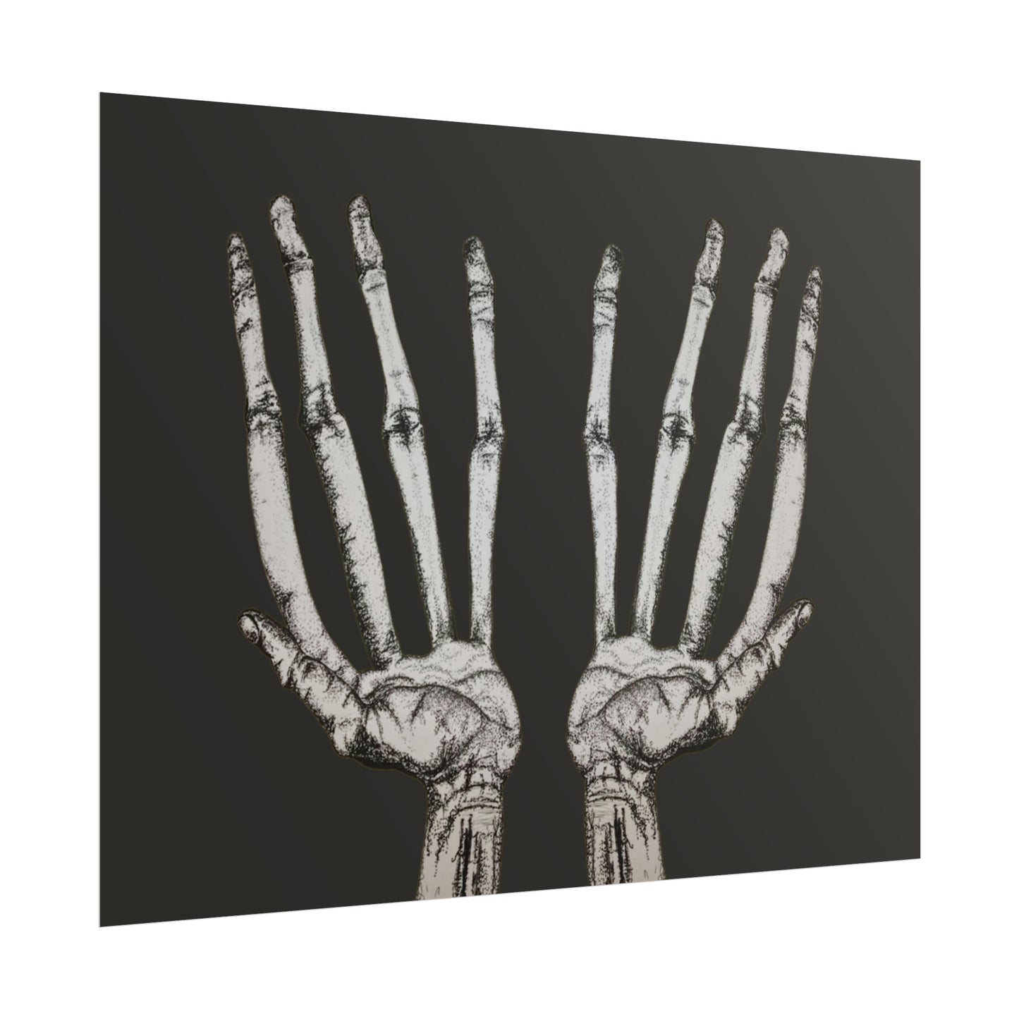 Spooky Hands Rolled Poster