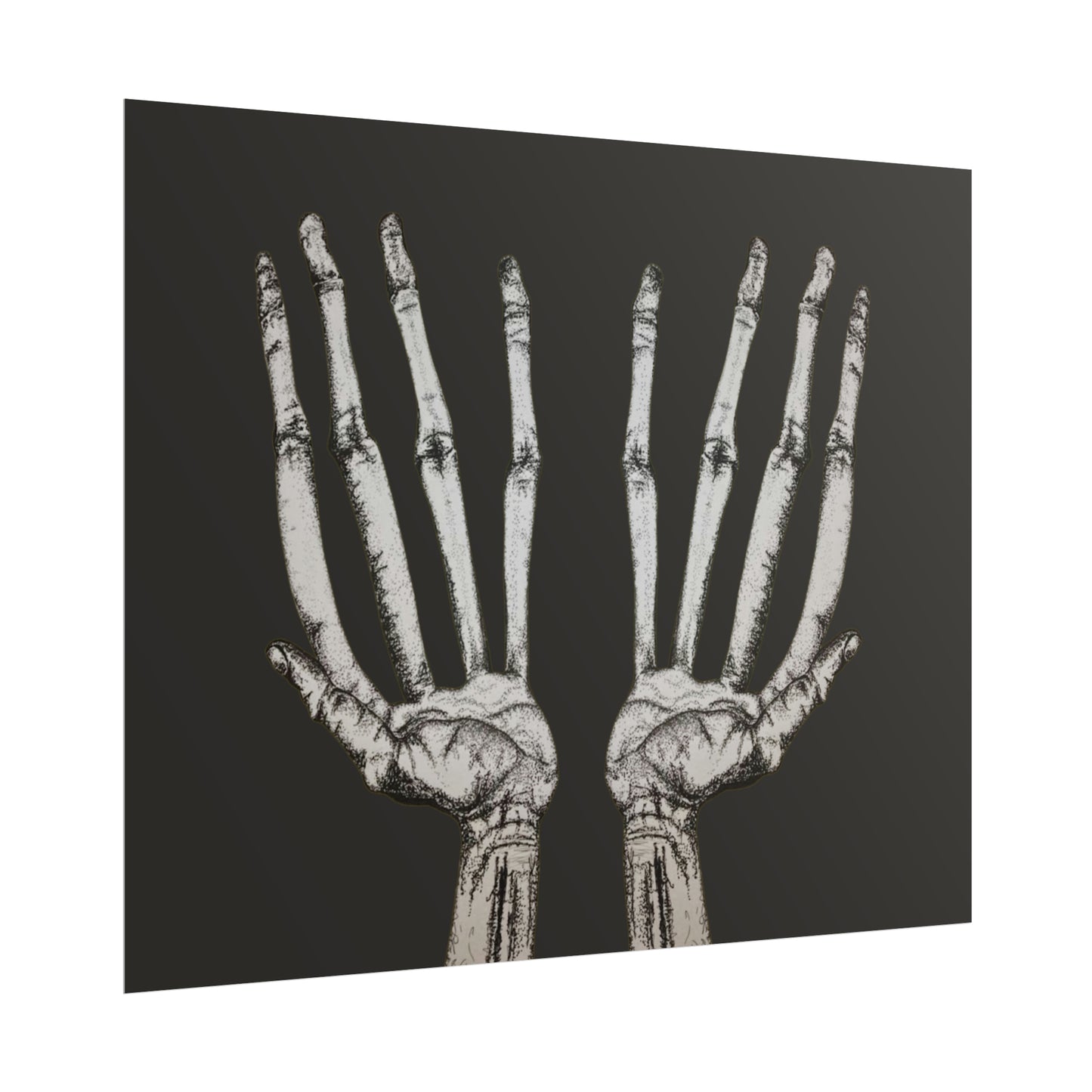 Spooky Hands Rolled Poster