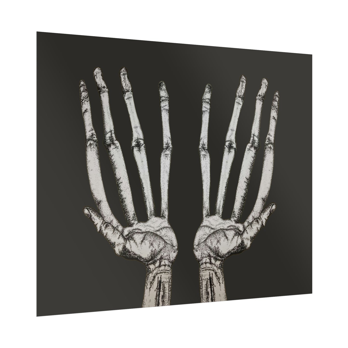 Spooky Hands Rolled Poster