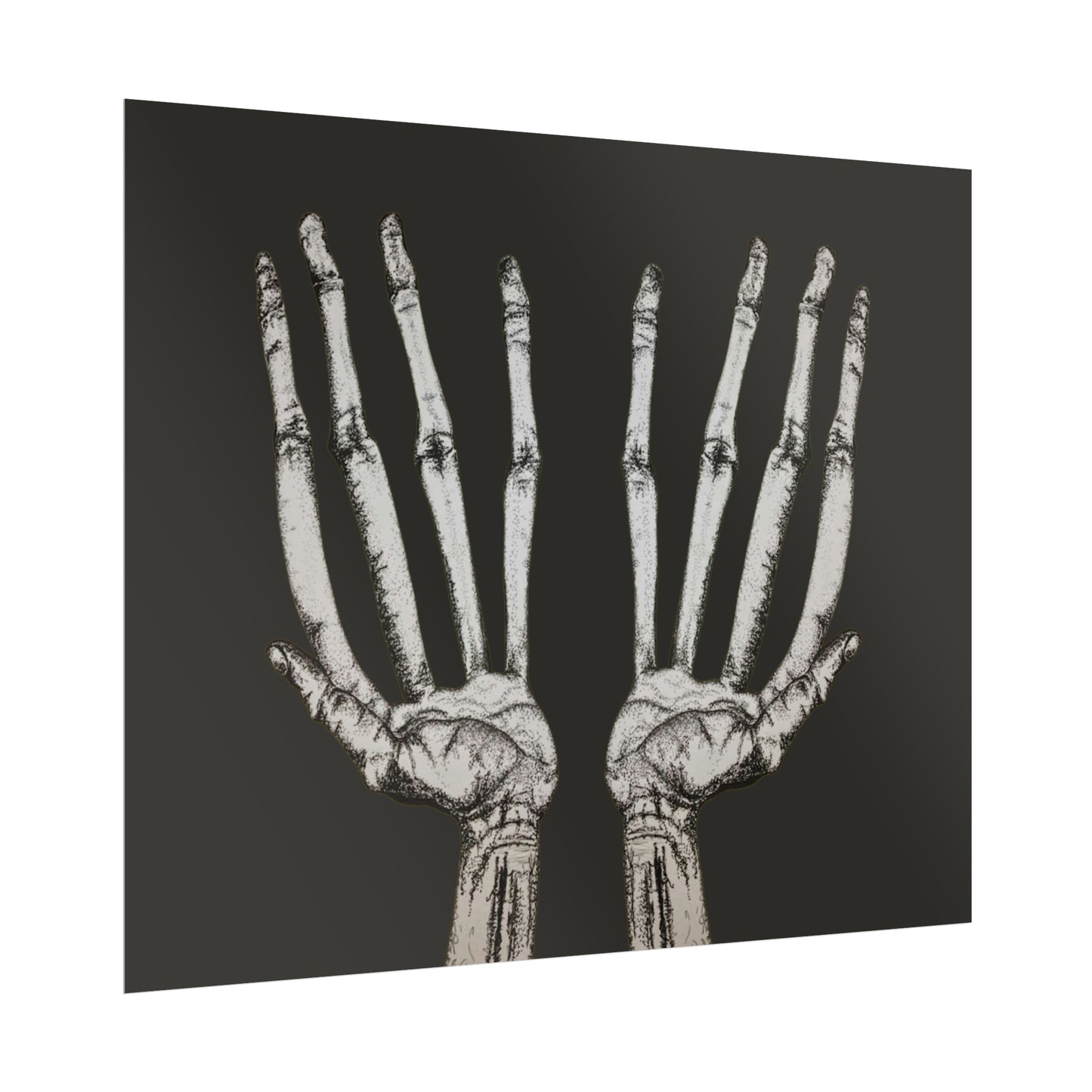 Spooky Hands Rolled Poster