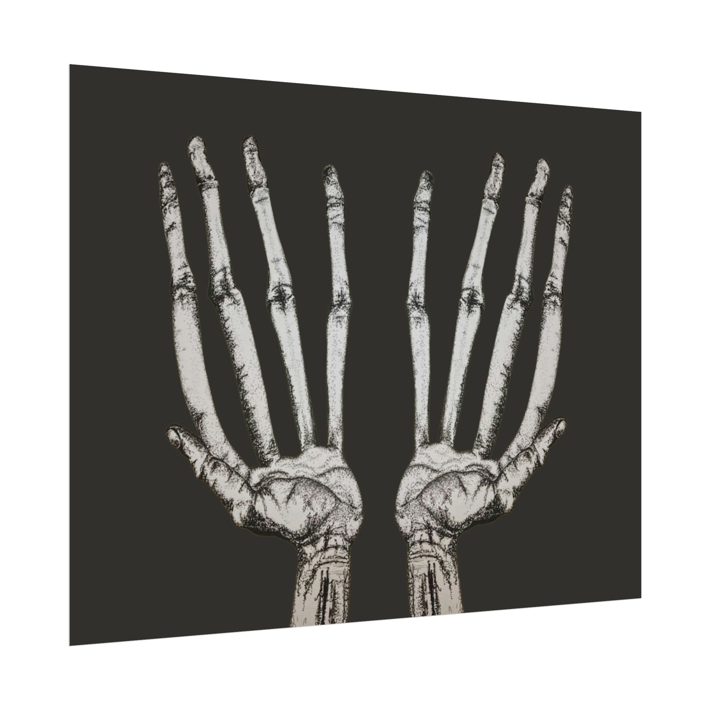 Spooky Hands Rolled Poster