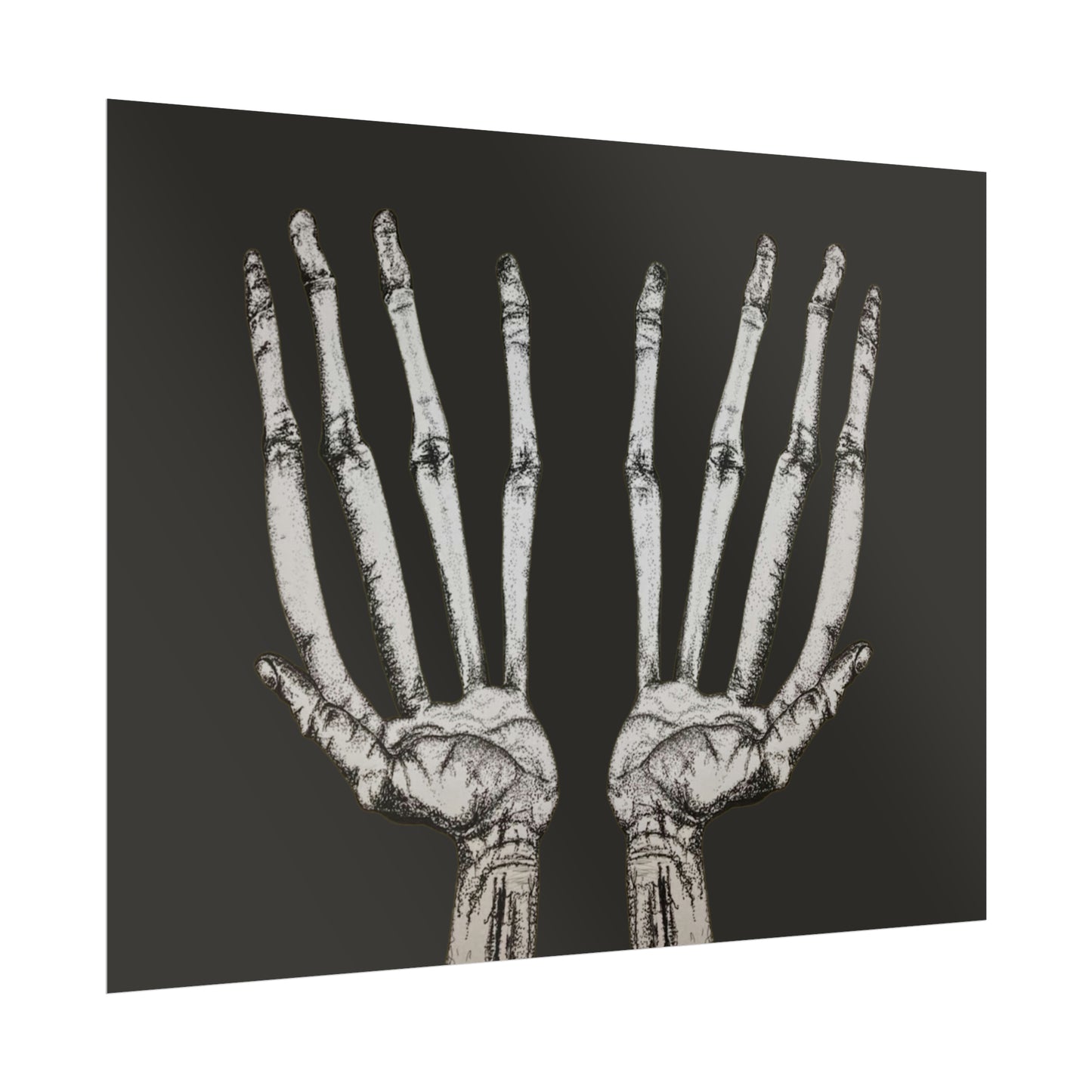 Spooky Hands Rolled Poster