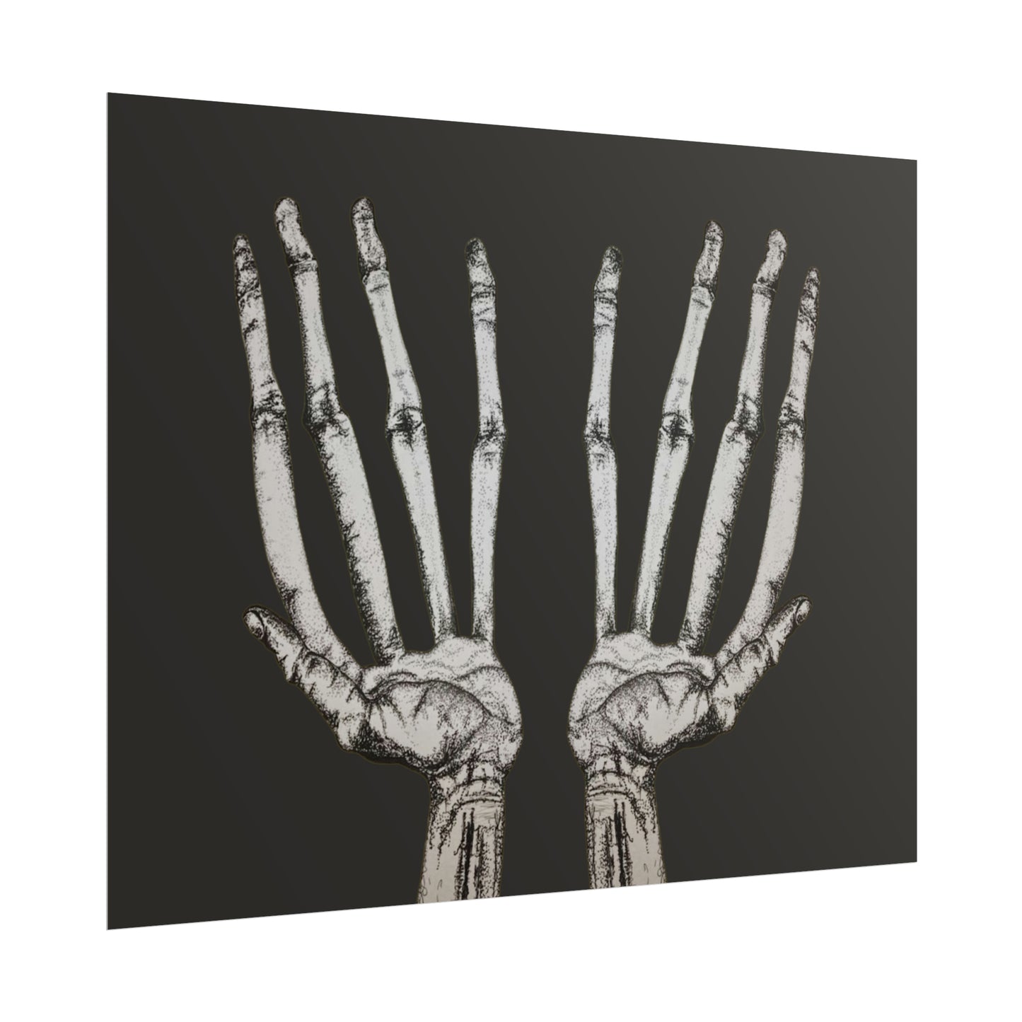 Spooky Hands Rolled Poster