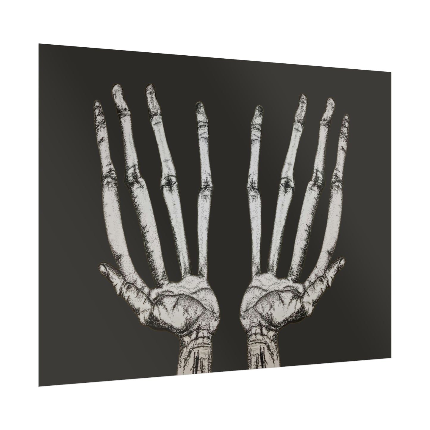 Spooky Hands Rolled Poster