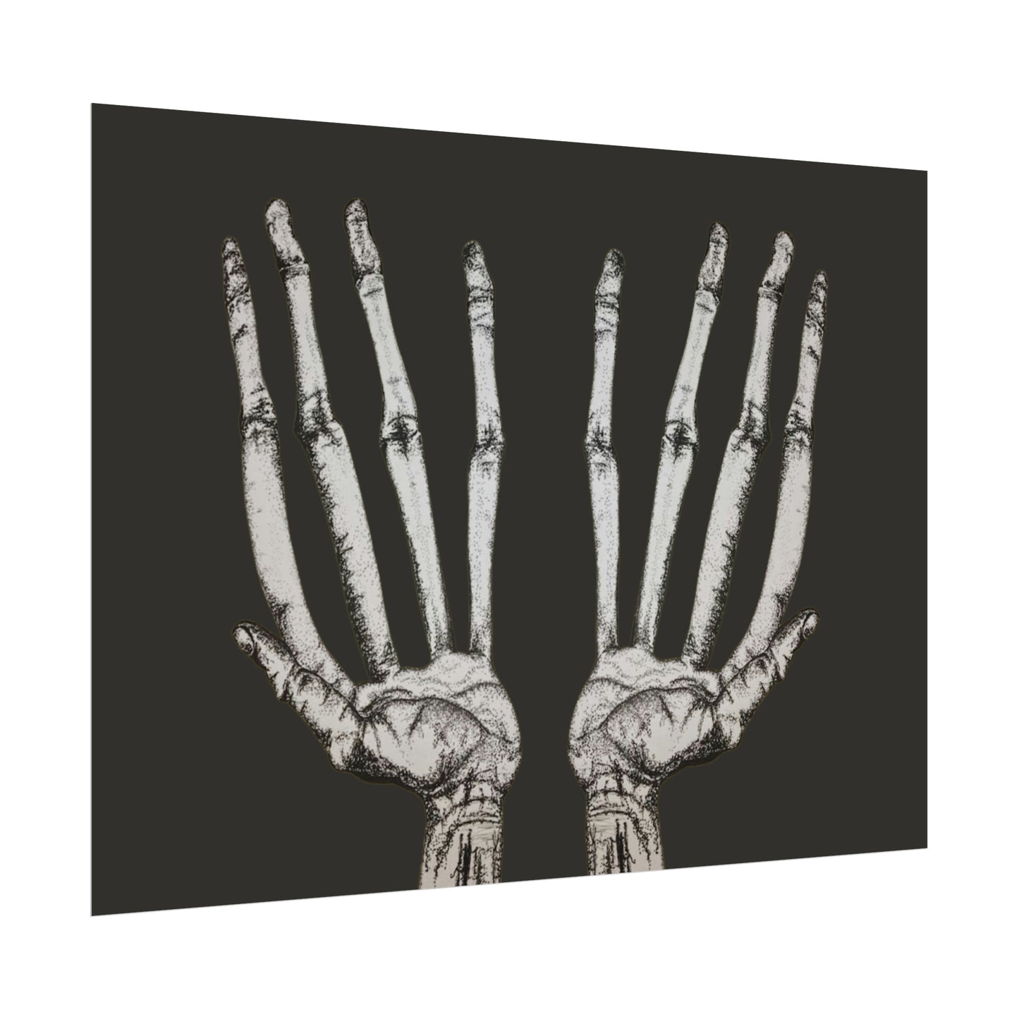 Spooky Hands Rolled Poster